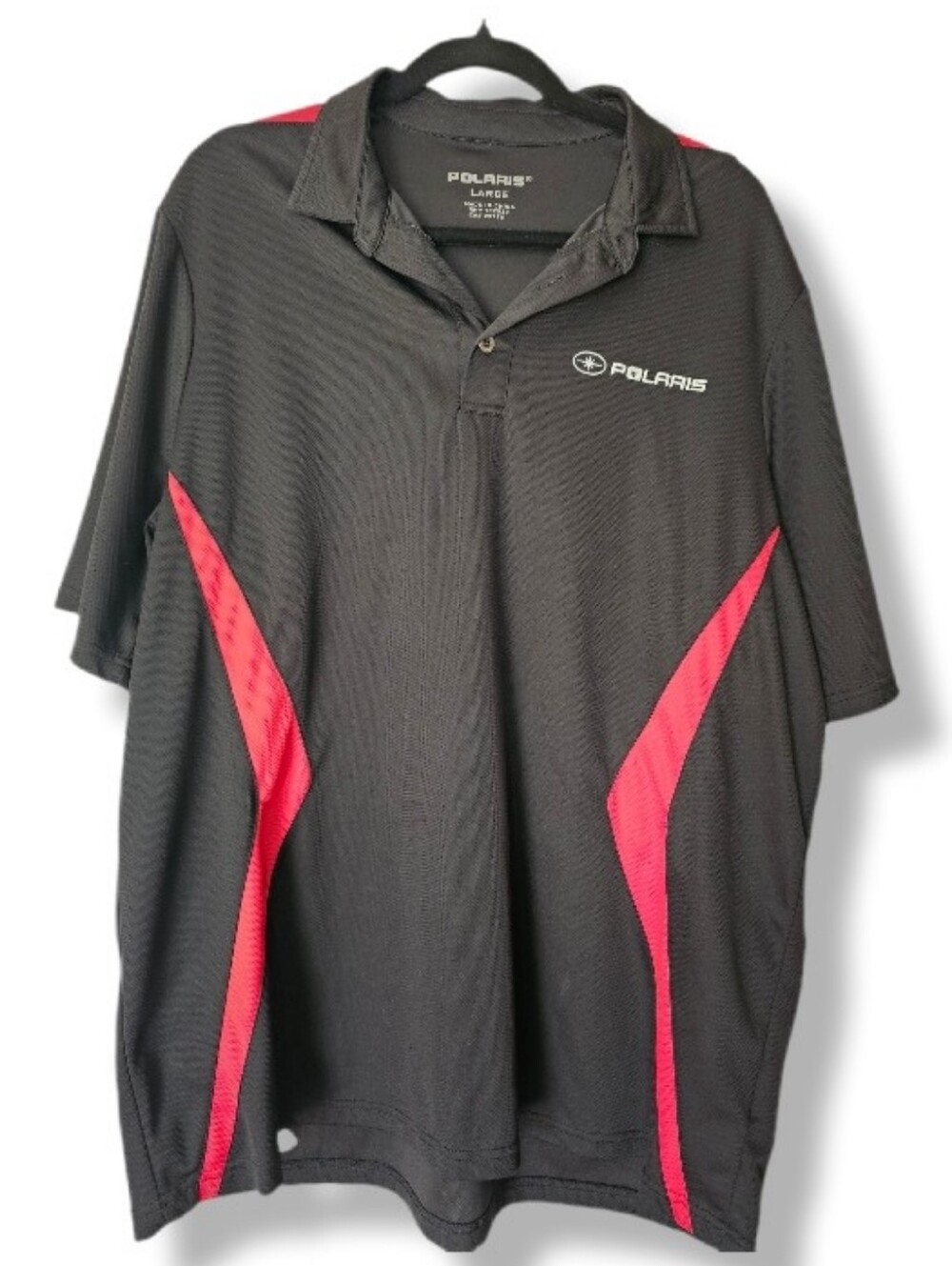 Polaris Polo Shirt Size Large Workwear Outdoor Adventure Sports